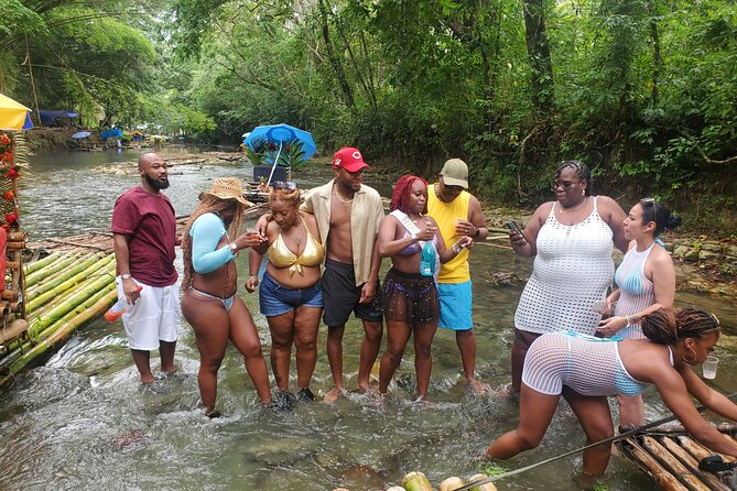 Jamaica Bamboo River Rafting Experience with Lime Stone Massage - Montego Bay Peace on a Handcrafted Bamboo Raft