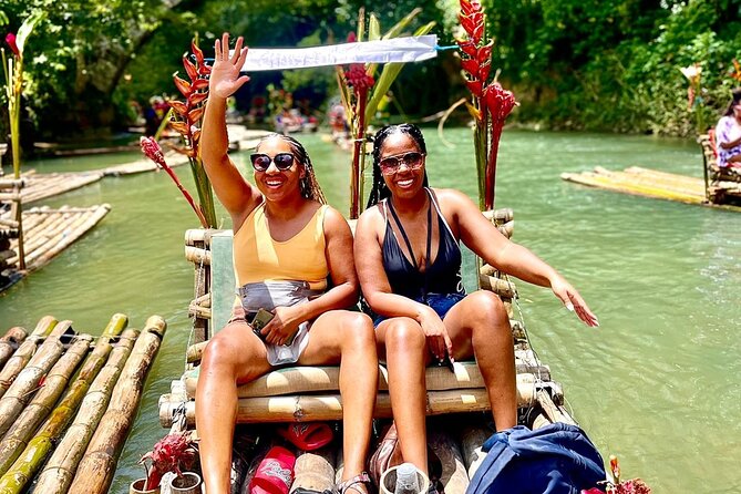 Jamaica's Ocean Horseback Bamboo Raft Adventure and Transport - Bamboo Rafting on Crystal-Clear Water: The Calm Reset