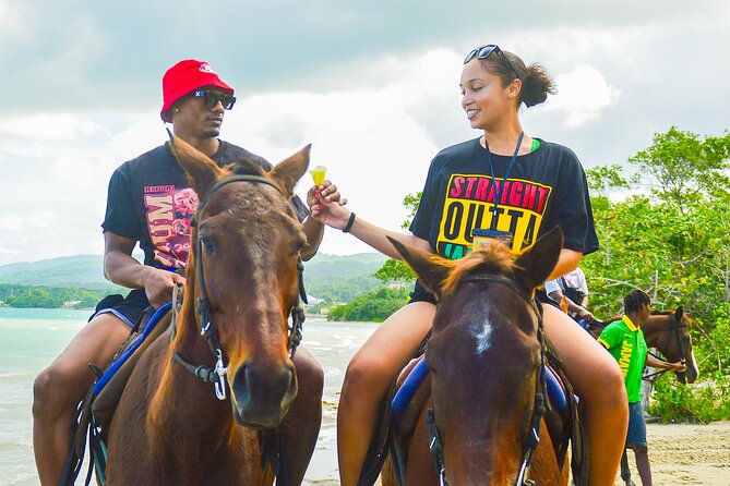 Jamaica's Ocean Horseback Bamboo Raft Adventure and Transport - Galloping in the Ocean Waves: The Thrill Phase