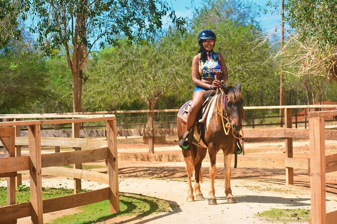 Jamwest Negril Zipline and Horseback Combo - Horseback riding through a guided jungle trail