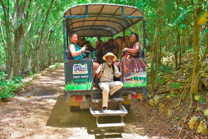Jamwest Off-Road ATV Adventure & JamCulture Tour Combo in Negril - The 3.5-hour route: mangroves, rocky hills, and Salmon Point beaches