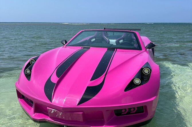 Jet Cars in Montego Bay and Private Transportation - What you get for the ride vibe, bottled water and music