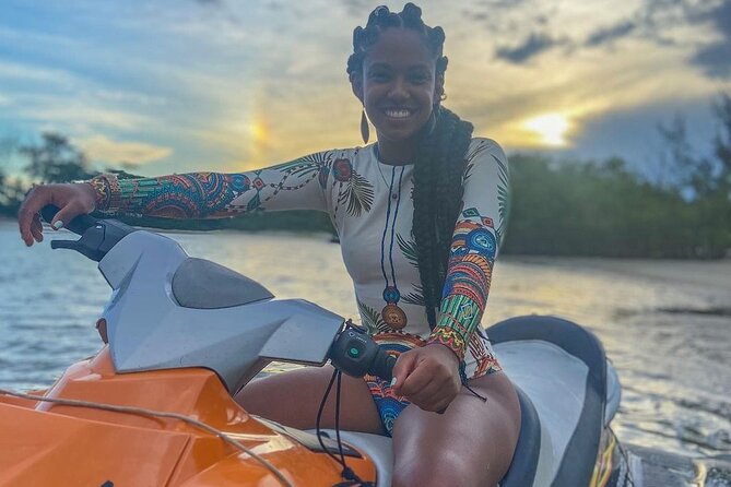 Jet Ski and Beach with Private Transportation from Montego bay Resorts - Your 30 minutes on the jet ski: guided confidence on the ocean