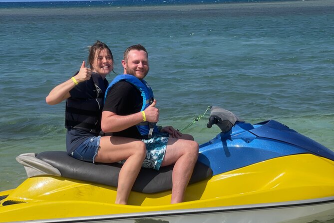 Jet Ski and Margaritaville day vibes. - After the jet ski: beach-bar time and where Margaritaville fits