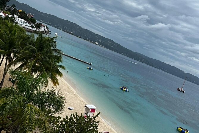 Jet Ski/ Parasailig Water Activity in Montego Bay Jamaica. - Parasailing Over Montego Bay: How the View Changes the Feel