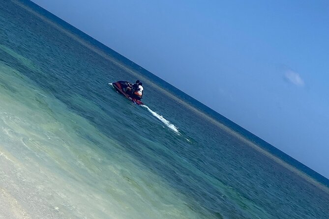 Jet Skiing and ATV from Montego Bay - Stop 2: Tropical Bliss Beach jet skiing, from 5-minute lesson to ride time