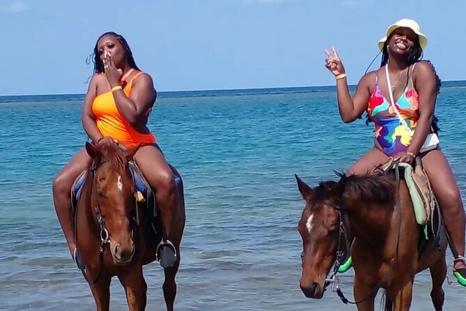 Kennedy's Horseback riding, Blue Hole and Secret Falls from Montego Bay - Blue Hole: swimming, hiking toward Secret Falls, and the lifeguard factor
