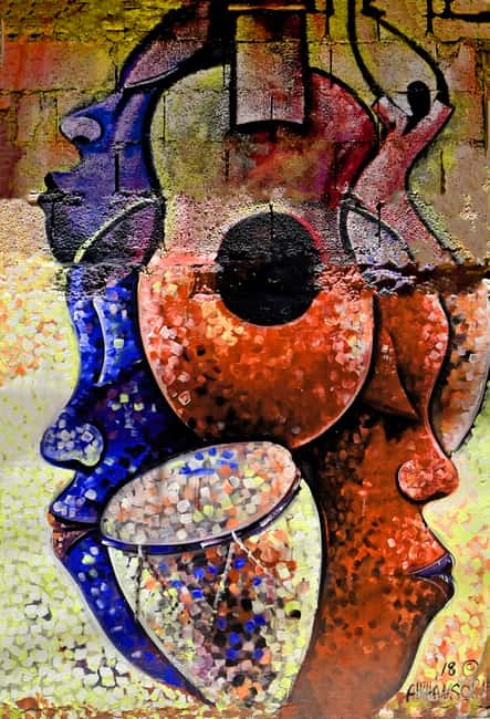 Kingston Creative: Mural Art Walking Tour - Artivive augmented reality, when select murals literally come alive