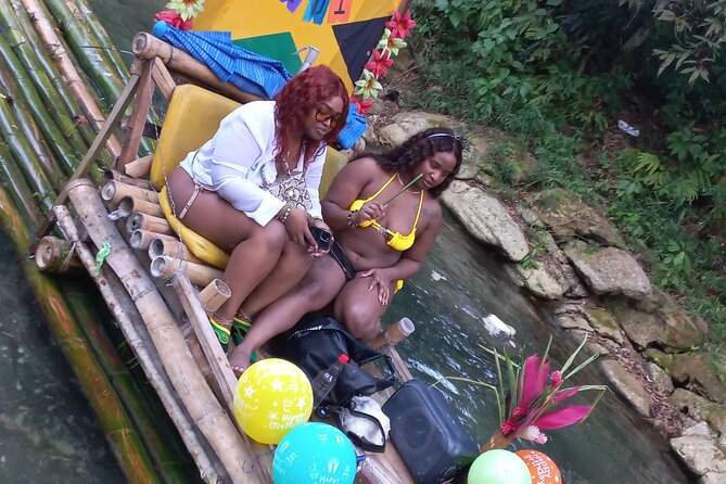 Lethe River Rafting Travel from Montego Bay w FREE Rum Punch - What the guides actually add to the day