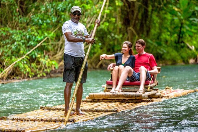 Martha Brae Bamboo Rafting Tranquil Peace Of Mind - The Martha Brae River drift on a two-person bamboo raft