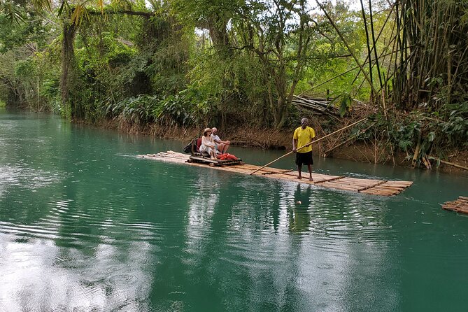Martha Brae Bamboo River Rafting With Transportation - The 1-hour river ride, bamboo raft style, with captain stories