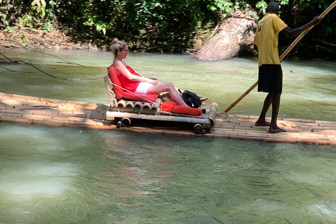 (Martha Brae River) Bamboo Rafting - Optional Limestone Foot Massage: A Fun Add-On, Not a Requirement