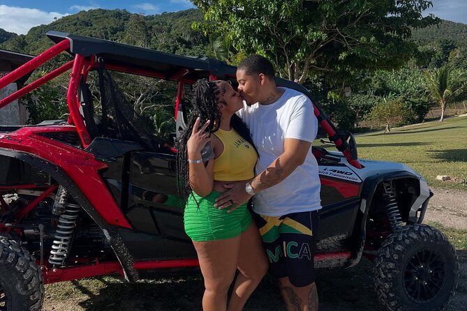 Montego Bay Adventure Day: ATV, Zip-lining & Horseback Riding Fun - ATV riding on rugged trails and muddy paths