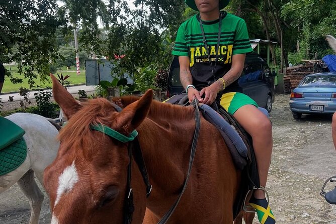 Montego Bay Adventure Day: ATV, Zip-lining & Horseback Riding Fun - Horseback riding in the countryside, including water time