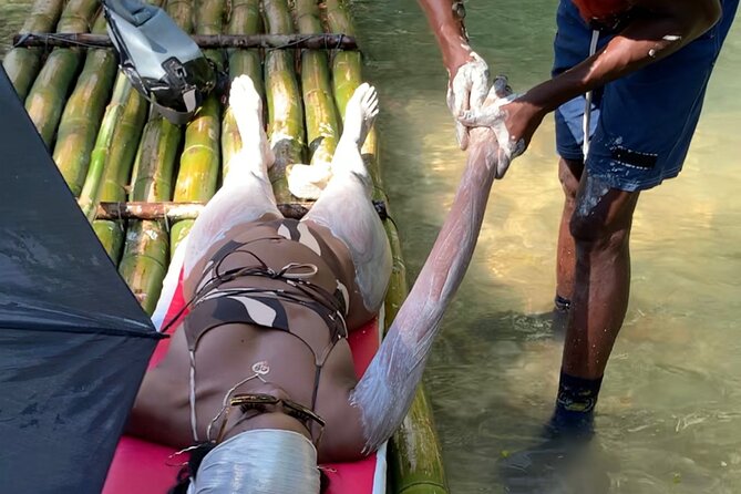 Montego Bay Bamboo Rafting and Hip Strip Private Tour - The limestone foot massage, why this is the standout moment