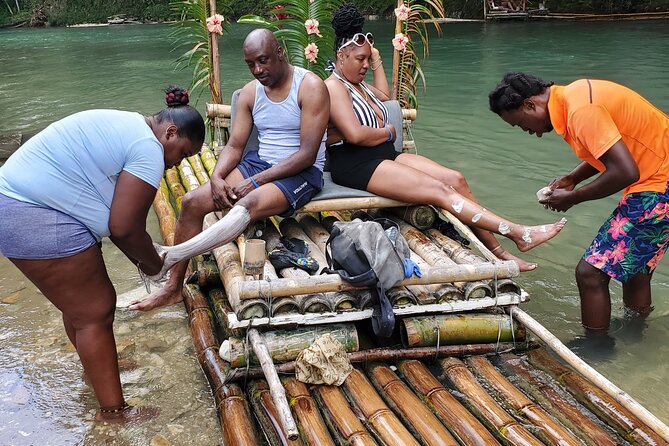 Montego Bay Bamboo Rafting & limestone Massage Private Transfer. - FAQ
