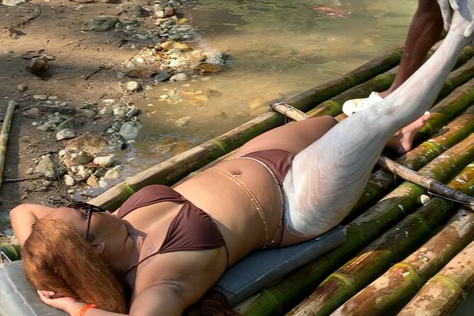 Montego Bay Bamboo Rafting Tour with Clear Kayak Photoshoot - Bamboo Rafting on a Hand Crafted Bamboo Raft, Plus Limestone Foot Massage
