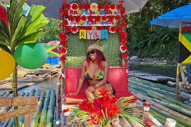 Montego Bay: Bamboo Rafting with Limestone Massage & Shopping - The Great River ride, music, swimming, and the jerk stop