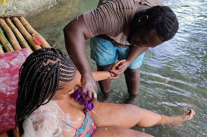 Montego Bay Bamboo River Rafting Limestone Foot Massage - Jamaican Fruits Included: A Simple Taste Of Local Flavor