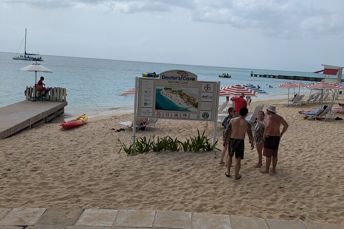 Montego Bay Beach Break and Highlight - Doctors Cave Beach break: 3 hours, white sand, and clear water