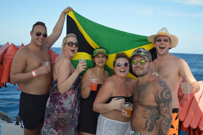 Montego Bay Catamaran: Snorkel Tour with Open Bar & Reggae DJ - Room for 60, Not a Party Free-For-All