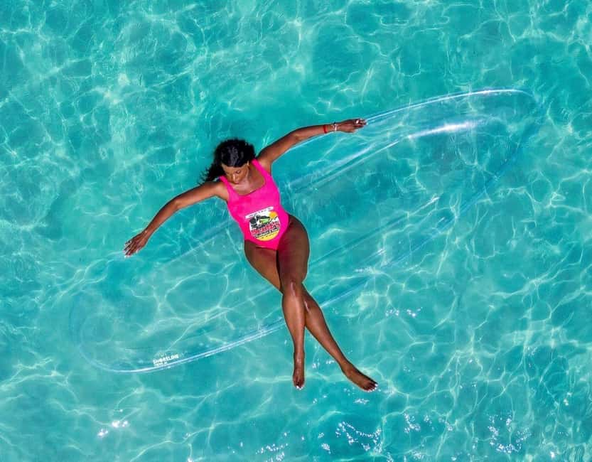 Montego Bay: Clear Kayak Drone Photoshoot Experience - Montego Bay clear water, turned into a photo moment