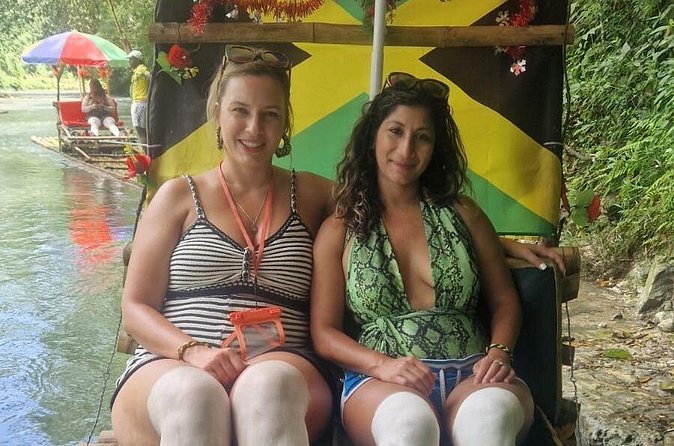 Montego Bay Highlight and Shopping Tour With Bamboo River Rafting - The limestone foot massage, and the jungle socks idea