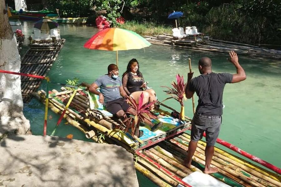 Montego Bay, Jamaica: Bamboo Rafting with Foot Massage - Eco-Friendly Bamboo Rafts: The Difference You Feel in the Water