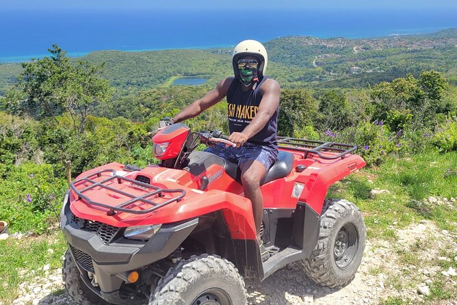 Montego Bay Jet Ski and ATV Combo - Guided ATV Through Mount Zion Hills: The Rugged Part of the Day
