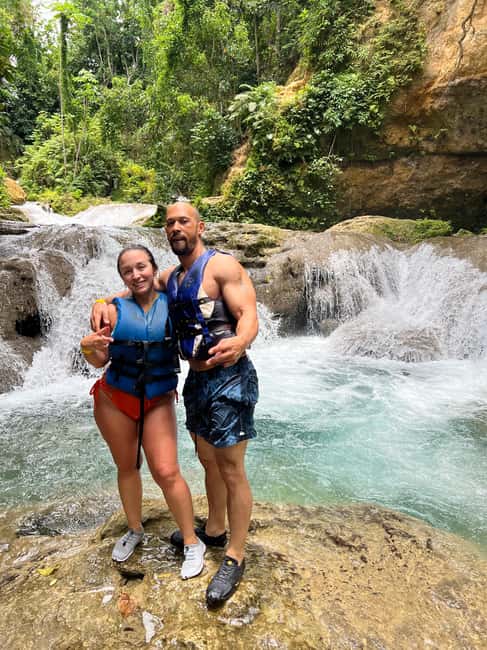Montego Bay: Private Dunn's River Falls and Blue Hole Tour - What to bring, and how to make the wet parts easier