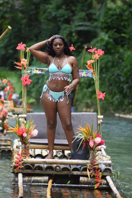 Montego Bay: River Rafting and Limestone Foot Massage - Your bamboo raft and the 30-foot ride: what you’ll do step by step