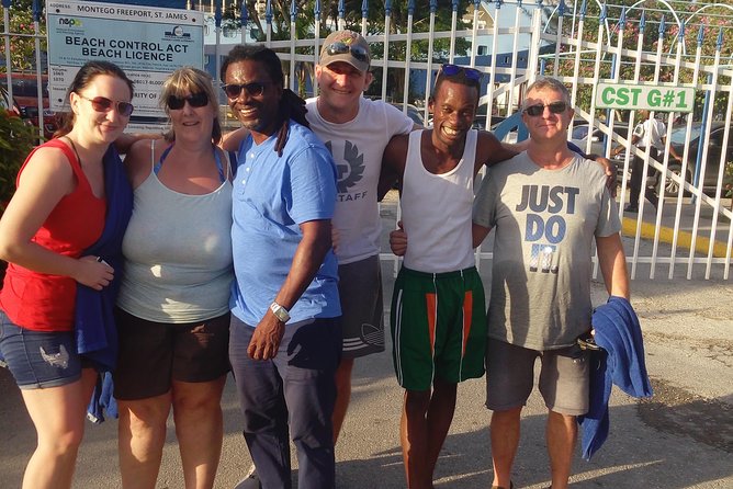 Montego Bay Scenic Tour - Downtown Montego Bay on cobblestones: Sam Sharpe Square