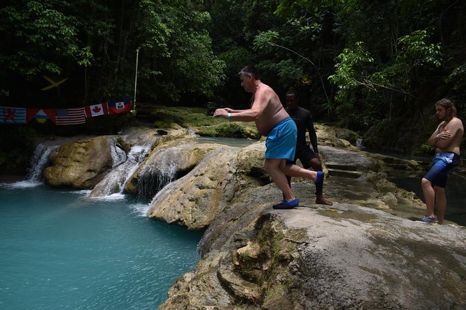 Montego Bay Shore Excursion: Blue Hole & Secret Falls Tour plus Shopping - The guide matters more than you think, and SNL delivers