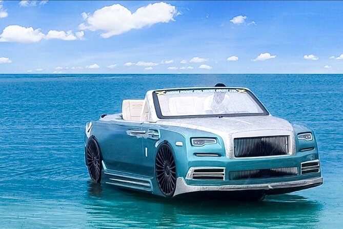 New! Family Fun-4-Seater Jet Car-45 Minutes Montego Bay - A 4-Seater Rolls Royce Jet Car That Turns the Ocean Into a Course