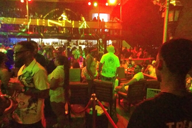 Night-life Party Club 2727 pick up and drop off in Montego Bay - Inside the club: drinks, possible smoking gear, and managing costs