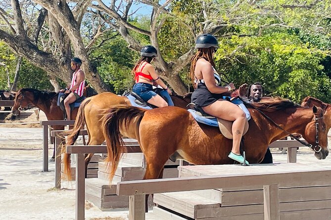 OCEAN HORSE-BACK RIDING & BAMBOO RAFTING + Limestone MASSAGE - Bamboo Rafting Down the River: What to Expect on the Water