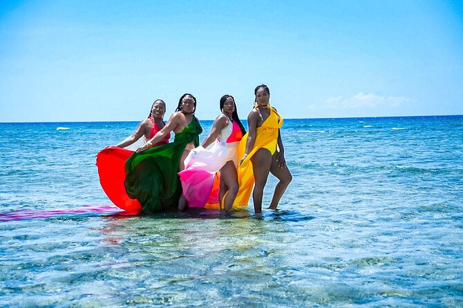 OceanShootJamaica Flying Dress, Montego Bay - Your outfit choice: dress, swimsuit, or your own elegant vision