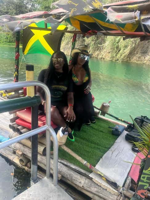 Ocho Rios : Bamboo River Rafting in Ocho Rios Jamaica. - The Bamboo Raft Experience: 30ft Craft, Real Skill for a Moment