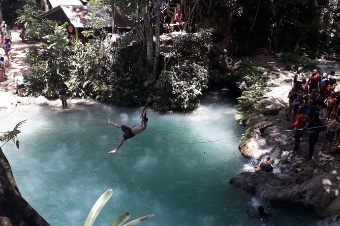 Ocho Rios Blue Hole and Dunn's River Falls Tour - Two Jamaica water stops, one easy half-day plan