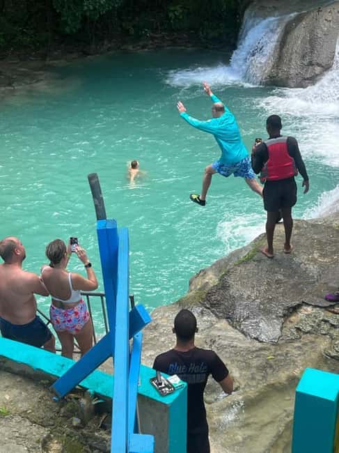Ocho Rios : Blue Hole and Sightseeing Tour - Island Gully Falls: the Blue Hole experience and how the activities work