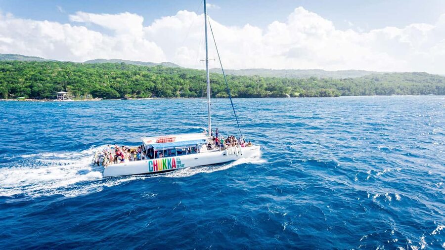 Ocho Rios: Catamaran Sail & Snorkel + Dunn's River Climb - Ocho Rios in 5 hours: the smart way to fit two icons