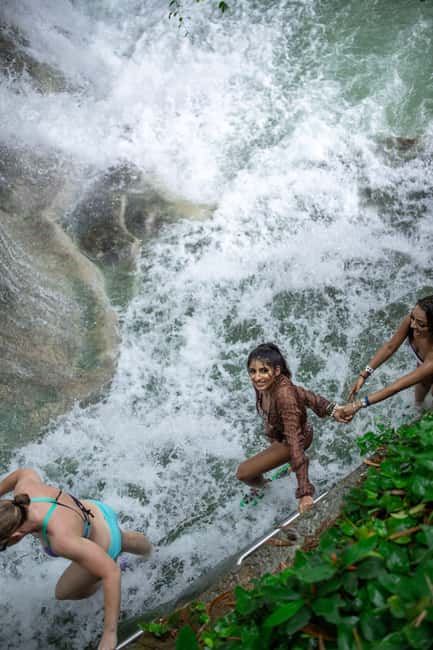 Ocho Rios: Catamaran Sail & Snorkel + Dunn's River Climb - Dunns River Falls climb: the 600-foot challenge (and the cool water factor)