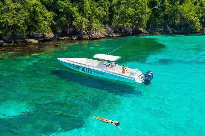 Ocho Rios Powerboat & Dunn’s River Falls Adventure - Laughing Waters Beach: swimming and snorkeling that actually fits the day