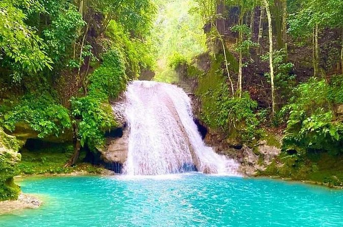 Original Blue Hole St. Ann Ocho Rios Jamaica Admission Fee Ticket - River trail walk and nature walk: how the calm fits your visit