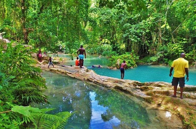 Original Blue Hole St. Ann Ocho Rios Jamaica Admission Fee Ticket - Why an early start can make the experience feel more personal
