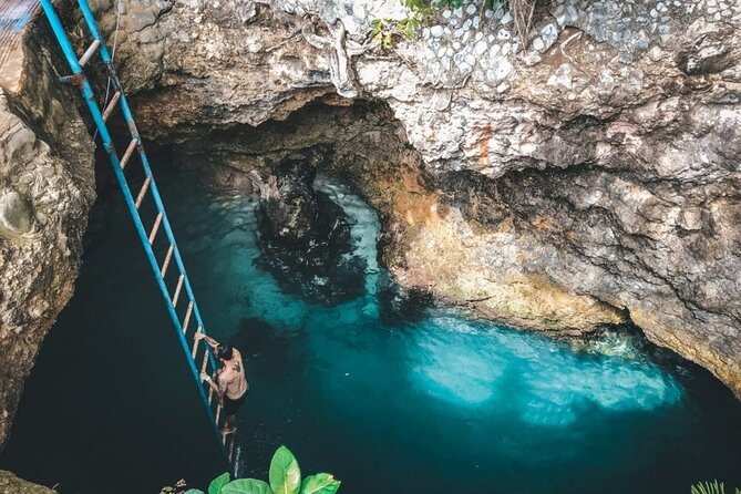 Parasailing, Blue Hole Mineral Spring, Seven Mile Beach - Seven Mile Beach time, swimming, snorkeling, and pay-as-you-go extras