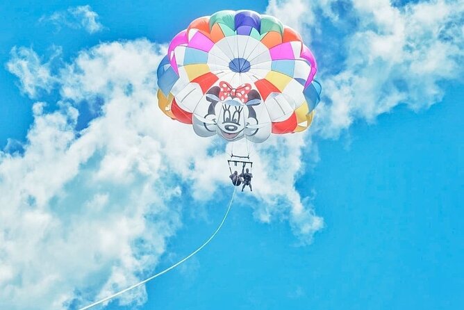 Parasailing, Blue Hole Mineral Spring, Seven Mile Beach - Guides and service: why this tour feels personal
