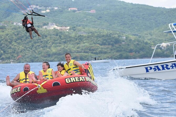Parasailing, Sea Tubing & Jet Ski from Montego Bay- Private tour - Who this private Montego Bay water tour fits best