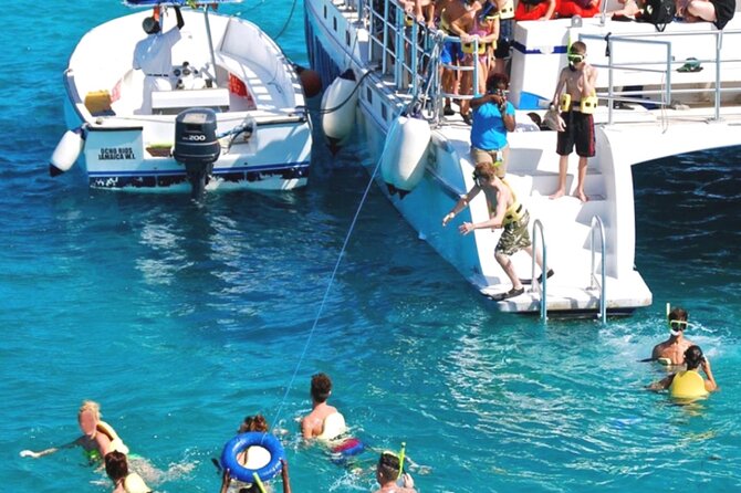 Party Catamaran and Snorkeling Tour in Montego Bay - Snorkeling Time: Gear, Beginner Support, and Safety