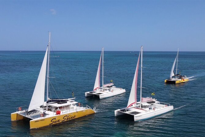 PARTY Catamaran Cruise with Snorkeling Rick's Cafe ADULTS ONLY - What you’re really paying for at $88 per person